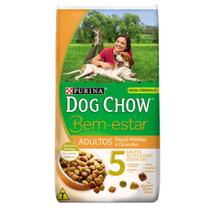 Ração Nestlé Purina Dog Chow Bem Estar Adultos Raças Médias e Grandes - 10 kg