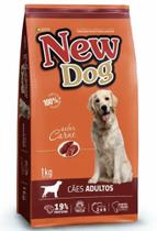 Racao New Dog cães adultos sabor carne 15kg - New Pet Alimentos