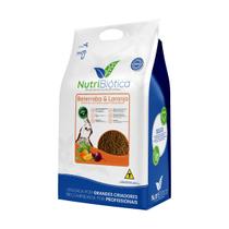 Ração Nutribiótica Nature Beterreba Laranja Psitacídeos 300g