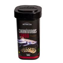 Ração Nutricon Carnivoros de Fundo c/ Alho - 450g