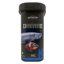 Ração Nutricon Carnivoros Superficie Com Alho M 225G Aruanã