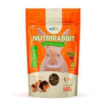 Ração Nutricon Extrusada para Coelhos Nutrirabbit 550g - Nutricon Pet