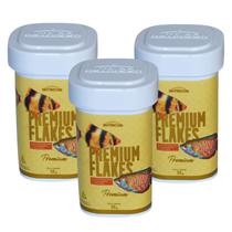 Ração Nutricon Premium Flakes 12g Peixes Tropicais - 3 unidades