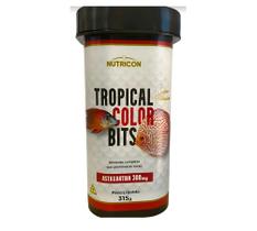 Ração Nutricon Tropical Color Bits Astaxantina M 315g