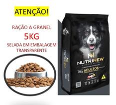 Ração NUTRINEW Raças Médias e Grandes carne e frango 5KG A GRANEL