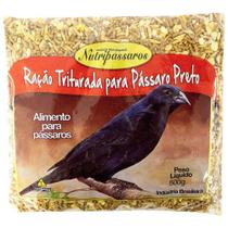 Racao Nutripassaros Triturada Passaro Preto de Banana 500g - Nutripássaros