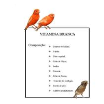 Ração Nutritiva Mel Vitamina Branca Aves 5kg Alimentação Balanceada Qualidade Garantida