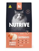 Ração NUTRIVE SELECT CAT CASTRADOS SALMAO 1KG - ONGPET