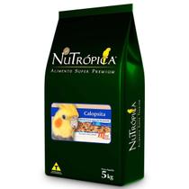 Ração Nutrópica Calopsita Seleção Natural Mini Bits 5kg Psitacídeos Sementes Alimento Super Premium