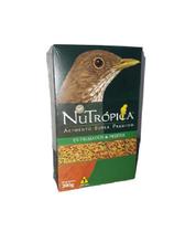 Ração Nútropica Extrusados Frutas Para Sabiá E Pássaro Preto