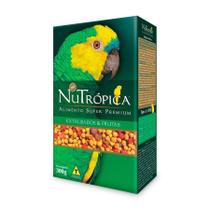 Ração Nutrópica para Papagaio Sabor Frutas - 300g