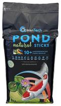 Ração Ocean Tech Pond Natural Sticks 6kg Para Carpas Lago