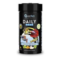 Ração OceanTech Daily em grãos 50g premium peixes ornamentais água doce salgada