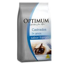 Ração Optimum Gatos Adultos Castrados Frango 3 kg