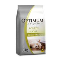 Ração Optimum para Gatos Adultos 1+ anos sabor Frango - 3kg