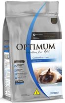 Ração Optimum Para Gatos Adultos Castrados Frango 3Kg