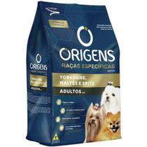Racao origens adulto york/malt/spitz 1kg Racao origens adulto york/malt/spitz 1kg