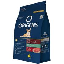 Ração Origens Cães Adultos Carne e Cereais Raças Mini/Peq. 10,1kg