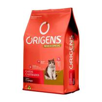 Ração Origens para Gatos Castrados sabor Frango - 10,1kg