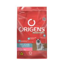 Ração Origens para Gatos Sênior 7+ Castrados Sabor Salmão 3kg