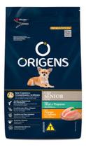 Ração Origens Premium Cães Sênior Pequenos Frango 1kg