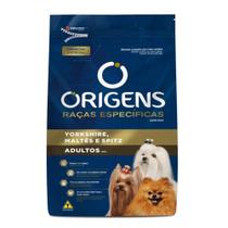 Ração Origens Raças Específicas para Cães Adultos Yorkshire, Maltês E Spitz 1kg