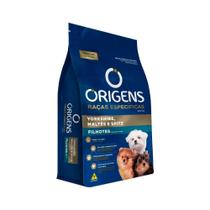 Ração Origens Raças Especificas para Filhotes de Yorkshire, Maltês e Spitz - 3kg Ração Origens Raças Especificas para Filhotes de Yorkshire, Maltês e Spitz - 3kg