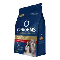 Ração Origens Raças Específicas para Shitzu e Lhasa Apso Adultos 3kg Ração Origens Raças Específicas para Shitzu e Lhasa Apso Adultos 3kg