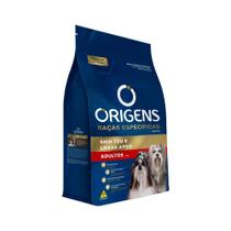 Ração Origens Raças Específicas para Shitzu e Lhasa Apso Adultos - 3kg Ração Origens Raças Específicas para Shitzu e Lhasa Apso Adultos - 3kg