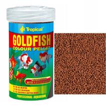 Raçao Ornamentais Tropical Goldfish Pellet 360gr Carpa Kinguio 360