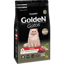 Ração P/ Gatos Adultos Carne 3kg - Golden Premier