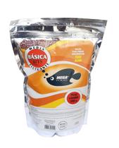 Ração P/ Peixes Basica Bits Mega Food 500g Com Alho Media Ração P/ Peixes Basica Bits Mega Food 500g Com Alho Media