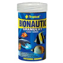 Ração P/ Peixes Bionautic Granulat 275g Marinho Salgado - Tropical