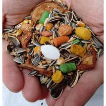 Ração Papagaio Maritaca Arara Girassol 2kg - Pássaro Nobre