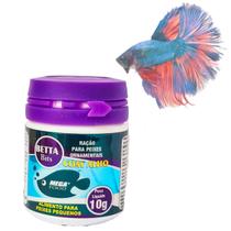 Ração para Beta 10g Mega Food Betta Bits