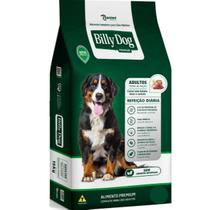 Rãção Para Cachorro Adulto Billy Dog Refeição Diária Carne 10,1kg