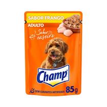 Ração Para Cachorro Adulto Champ Frango Sache 85G - Embalagem com 20 Unidades