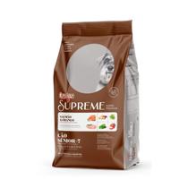 Ração Para Cachorro Alimento Quatre Supreme Sênior +7 3KG Raças Tamanho Pequeno Sabor Frango e Salmão Ração Para Cachorro Alimento Quatre Supreme Sênior +7 3KG Raças Tamanho Pequeno Sabor Frango e Salmão