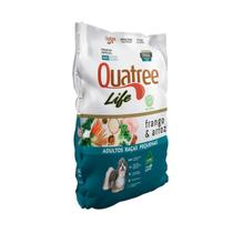Ração Para Cachorro Alimento Quatree Life Adulto Raças Tamanho Pequeno Sabor Frango e Arroz 1KG