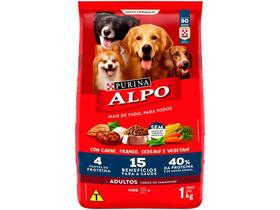 Ração para Cachorro Alpo Receitas Caseiras - Adulto Carne com Vegetais 1kg Ração para Cachorro Alpo Receitas Caseiras - Adulto Carne com Vegetais 1kg