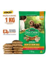 Ração Para Cachorro Purina Dog Chow Cães Adultos Raças Pequenas 1 KG Granel Ração Para Cachorro Purina Dog Chow Cães Adultos Raças Pequenas 1 KG Granel