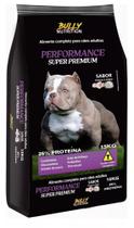 Ração Para Cachorros 15 Kg Super Premium Performance Todas as Raças Bully Nutrition