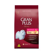 Ração Para Cachorros 3KG GranPlus Menu Cães Adultos Mini Sabor Frango e Arroz Ração Para Cachorros 3KG GranPlus Menu Cães Adultos Mini Sabor Frango e Arroz