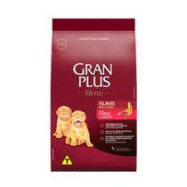 Ração Para Cachorros 3KG GranPlus Menu Cães Filhotes Médio e Grande Porte Sabor Carne e Arroz Ração Para Cachorros 3KG GranPlus Menu Cães Filhotes Médio e Grande Porte Sabor Carne e Arroz