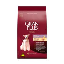 Ração Para Cachorros 3KG GranPlus Menu Cães Mini Sênior Sabor Frango e Arroz Ração Para Cachorros 3KG GranPlus Menu Cães Mini Sênior Sabor Frango e Arroz