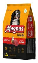 Ração Para Cachorros Adultos Magnus Todo Dia Sabor Carne Todas Raças 20kg Nutritivo Saboroso