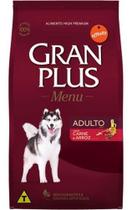 Ração Para Cães Adultos Gran Plus Carne E Arroz 15kg Ração Para Cães Adultos Gran Plus Carne E Arroz 15kg