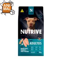 Ração Para Cães Adultos Nutrive Power sabor Frango, Batata-doce e Whey protein - 15kg - Solito - Nutrive