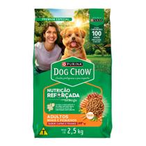 Ração para Cães Dog Chow Premium Adultos Minis e Pequenos Sabor Carne e Frango2,5g Ração para Cães Dog Chow Premium Adultos Minis e Pequenos Sabor Carne e Frango2,5g