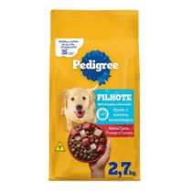 Ração para Cães Filhotes Pedigree Carne, Frango e Cereais 2,7kg